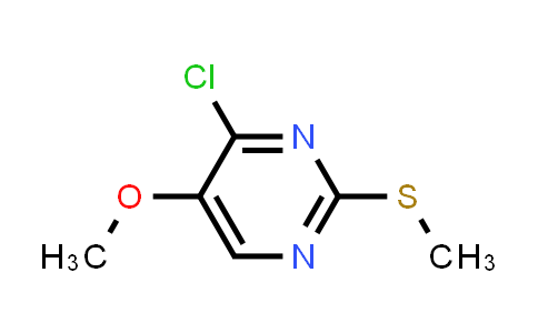 CAS No. 87026-45-7, 4-Chloro-5-methoxy-2-(methylthio)pyrimidine