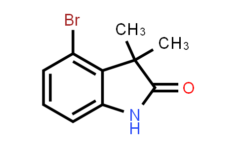 CAS No. 870552-47-9, 4-Bromo-3,3-dimethyl-1H-indol-2-one