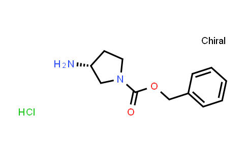 CAS No. 870621-17-3, Benzyl (R)-3-aminopyrrolidine-1-carboxylate hydrochloride