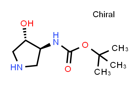 DY576152 | 870632-91-0 | tert-Butyl ((3S,4S)-4-hydroxypyrrolidin-3-yl)carbamate