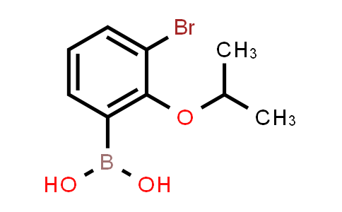 CAS No. 870718-04-0, (3-Bromo-2-isopropoxyphenyl)boronic acid