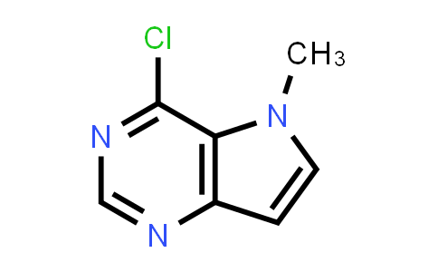CAS No. 871024-38-3, 4-Chloro-5-methyl-5H-pyrrolo[3,2-d]pyrimidine