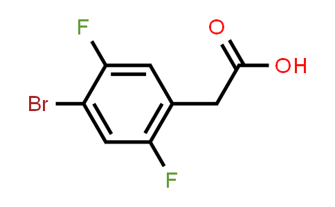 CAS No. 871035-64-2, 2-(4-Bromo-2,5-difluorophenyl)acetic acid
