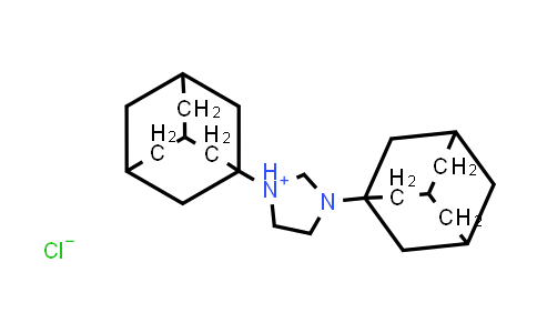 CAS No. 871126-33-9, 1,3-Di(1-adamantyl)-4,5-dihydro-1H-imidazolium chloride