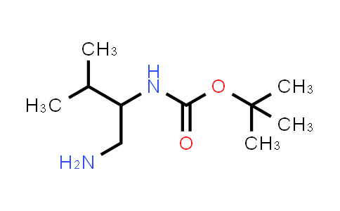 CAS No. 871235-24-4, tert-Butyl (1-amino-3-methylbutan-2-yl)carbamate