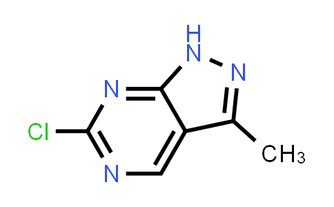 CAS No. 871254-63-6, 6-Chloro-3-methyl-1H-pyrazolo[3,4-d]pyrimidine