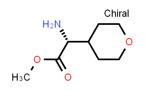CAS No. 871301-35-8, (R)-methyl 2-amino-2-(tetrahydro-2H-pyran-4-yl)acetate