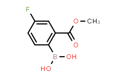 CAS No. 871329-81-6, (4-Fluoro-2-(methoxycarbonyl)phenyl)boronic acid