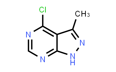 CAS No. 871335-85-2, 4-Chloro-3-methyl-1H-pyrazolo[3,4-d]pyrimidine