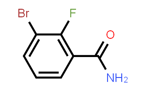 CAS No. 871353-25-2, 3-Bromo-2-fluorobenzamide