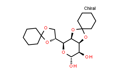 CAS No. 871360-09-7, (3a'R,4'S,6'R,7'R,7a'S)-4'-((R)-1,4-Dioxaspiro[4.5]decan-2-yl)tetrahydro-4'H-spiro[cyclohexane-1,2'-[1,3]dioxolo[4,5-c]pyran]-6',7'-diol