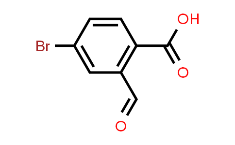 CAS No. 871502-87-3, 4-Bromo-2-formylbenzoic acid