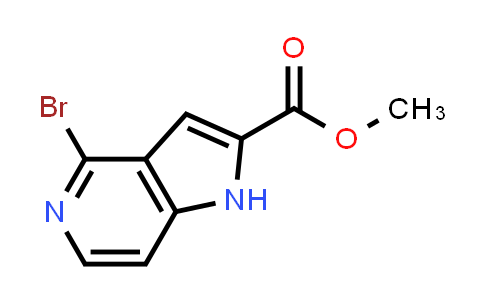 CAS No. 871583-15-2, Methyl 4-bromo-1H-pyrrolo[3,2-c]pyridine-2-carboxylate