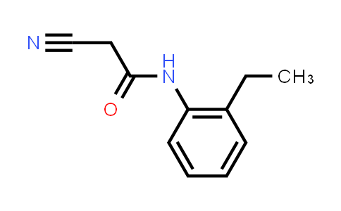 CAS No. 87165-08-0, 2-Cyano-N-(2-ethylphenyl)acetamide