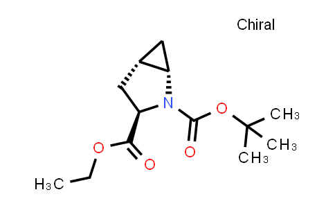 CAS No. 871727-40-1, (1S,3R,5S)-2-tert-Butyl 3-ethyl 2-azabicyclo[3.1.0]hexane-2,3-dicarboxylate