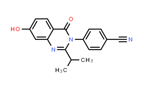 MC576303 | 871814-52-7 | 4-(7-Hydroxy-2-isopropyl-4-oxoquinazolin-3(4H)-yl)benzonitrile