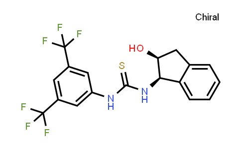 871828-95-4 | N-[3,5-Bis(trifluoromethyl)phenyl]-N'-[(1R,2S)-2,3-dihydro-2-hydroxy-1H-inden-1-yl]thiourea