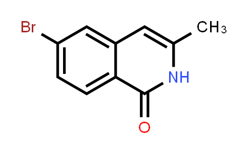 CAS No. 872018-40-1, 6-Bromo-3-methylisoquinolin-1(2H)-one