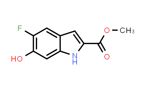 CAS No. 872030-47-2, Methyl 5-fluoro-6-hydroxy-1H-indole-2-carboxylate