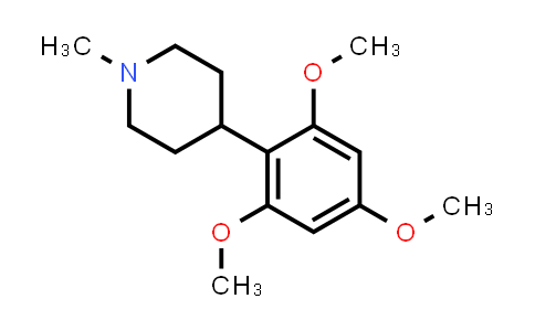 CAS No. 872057-12-0, 1-Methyl-4-(2,4,6-trimethoxyphenyl)piperidine