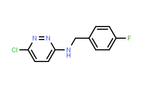 CAS No. 872102-12-0, 6-Chloro-N-(4-fluorobenzyl)pyridazin-3-amine