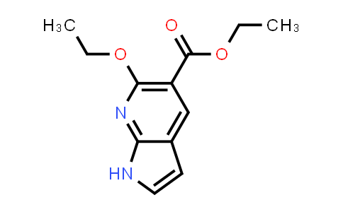 CAS No. 872355-49-2, 1H-Pyrrolo[2,3-b]pyridine-5-carboxylic acid, 6-ethoxy-, ethyl ester