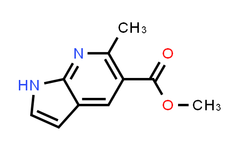 CAS No. 872355-54-9, 1H-Pyrrolo[2,3-b]pyridine-5-carboxylic acid, 6-methyl-, methyl ester
