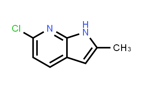 CAS No. 872366-91-1, 1H-Pyrrolo[2,3-b]pyridine, 6-chloro-2-methyl-