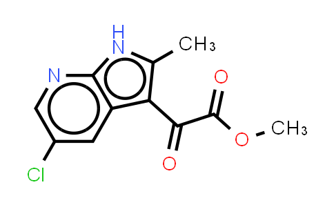 CAS No. 872366-92-2, 1H-Pyrrolo[2,3-b]pyridine-3-acetic acid, 6-chloro-2-methyl-a-oxo-, methyl ester
