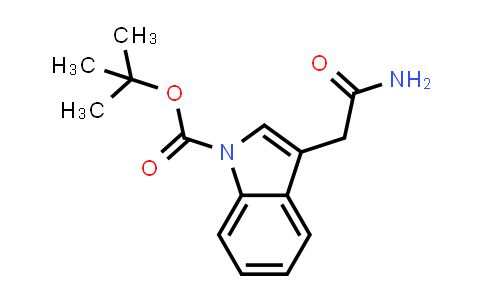 CAS No. 872404-91-6, 1-tert-Butoxycarbonyl-1H-indole-3-acetamide