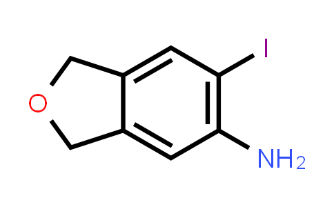 CAS No. 872625-34-8, 6-Iodo-1,3-dihydroisobenzofuran-5-amine