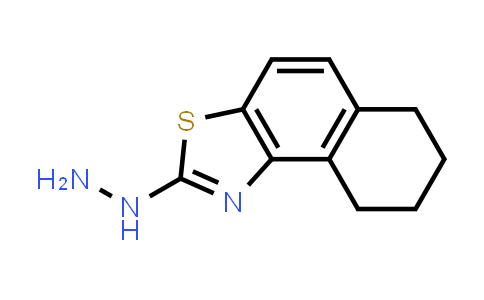 CAS No. 872696-00-9, 2-Hydrazinyl-6,7,8,9-tetrahydronaphtho[1,2-d]thiazole