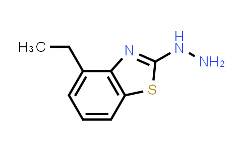 CAS No. 872696-01-0, 4-Ethyl-2-hydrazino-1,3-benzothiazole