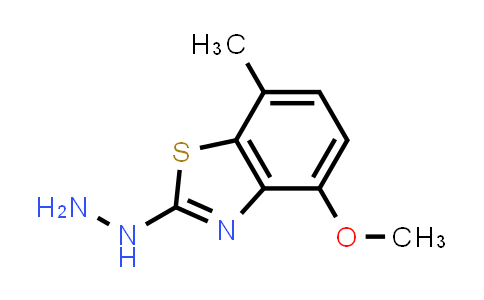CAS No. 872696-09-8, 2-Hydrazino-4-methoxy-7-methyl-1,3-benzothiazole