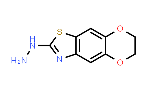 CAS No. 872696-13-4, 2-Hydrazino-6,7-dihydro[1,4]dioxino[2,3-f][1,3]benzothiazole