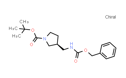 CAS No. 872714-75-5, Benzyl [[(S)-1-(tert-butoxycarbonyl)pyrrolidin-3-yl]methyl]carbamate
