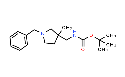 CAS No. 872716-54-6, tert-Butyl N-[(1-benzyl-3-methylpyrrolidin-3-yl)methyl]carbamate