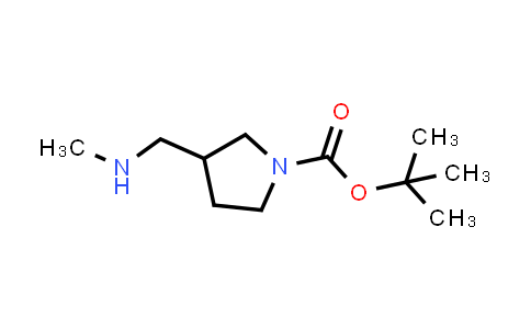 CAS No. 872716-75-1, tert-Butyl 3-[(methylamino)methyl]pyrrolidine-1-carboxylate