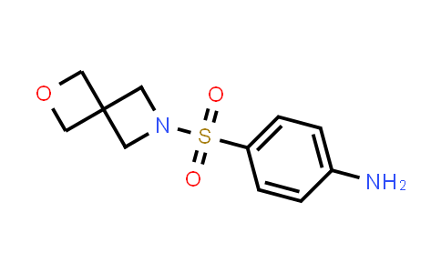 CAS No. 872805-46-4, Benzenamine, 4-(2-oxa-6-azaspiro[3.3]hept-6-ylsulfonyl)-
