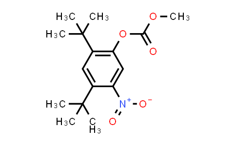 CAS No. 873055-55-1, 2,4-Di-tert-butyl-5-nitrophenyl methyl carbonate