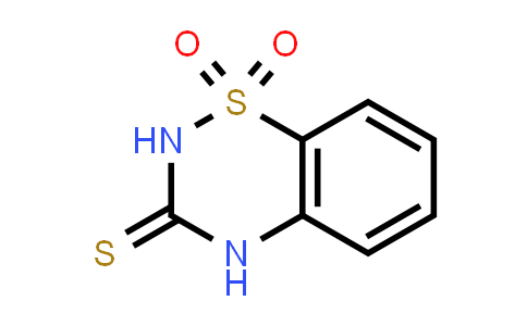 CAS No. 87343-84-8, 2H-Benzo[e][1,2,4]thiadiazine-3(4H)-thione 1,1-dioxide