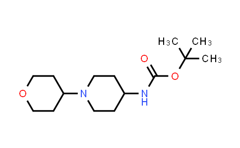 CAS No. 873537-63-4, tert-Butyl (1-(tetrahydro-2H-pyran-4-yl)piperidin-4-yl)carbamate