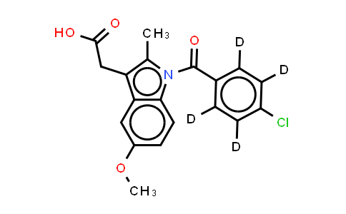 CAS No. 87377-08-0, Indomethacin-D4