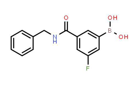 CAS No. 874219-41-7, (3-(Benzylcarbamoyl)-5-fluorophenyl)boronic acid