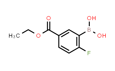 CAS No. 874219-60-0, (5-(Ethoxycarbonyl)-2-fluorophenyl)boronic acid