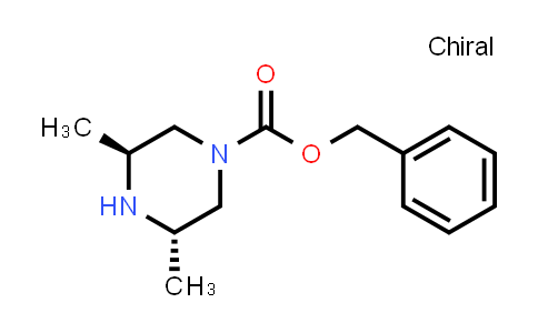 CAS No. 874279-60-4, Benzyl (3S,5S)-3,5-dimethylpiperazine-1-carboxylate