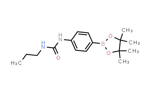 CAS No. 874291-01-7, 1-Propyl-3-(4-(4,4,5,5-tetramethyl-1,3,2-dioxaborolan-2-yl)phenyl)urea
