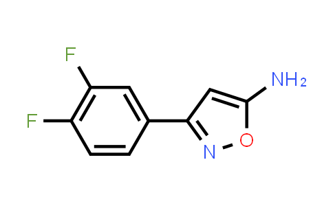 CAS No. 874376-50-8, 3-(3,4-Difluorophenyl)isoxazol-5-amine