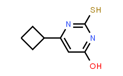 CAS No. 874516-64-0, 6-Cyclobutyl-2-mercaptopyrimidin-4-ol