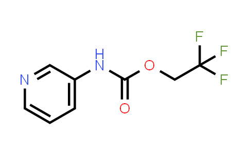 874594-92-0 | 2,2,2-Trifluoroethyl N-(pyridin-3-yl)carbamate